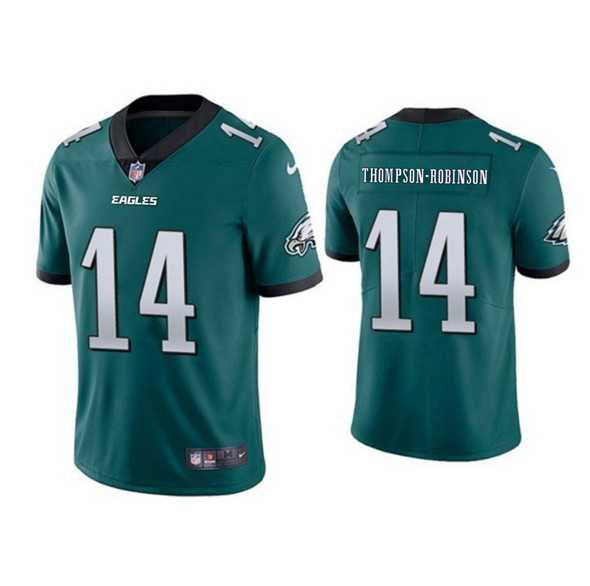 Men & Women & Youth Philadelphia Eagles #14 Dorian Thompson-Robinson Green 2025 New Vapor Untouchable Limited Stitched Jersey,We sell and wholesale Men & Women & Youth Philadelphia Eagles #14 Dorian Thompson-Robinson Green 2025 New Vapor Untouchable Limited Stitched Jersey on line form chian!